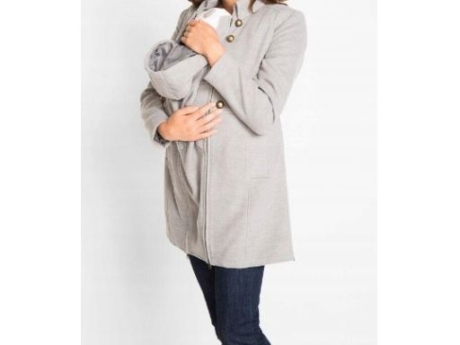 B.P.C płaszcz ciążowy z panelem dla dziecka ^40