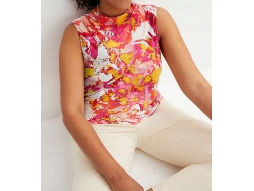 B.P.C bluzka kolorowa lejąca r.40/42