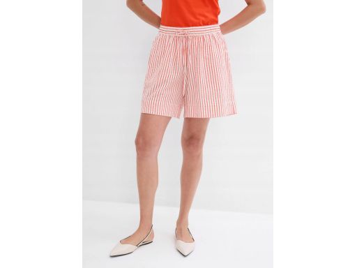 B.P.C szorty z czystej bawełny w paseczki ^52