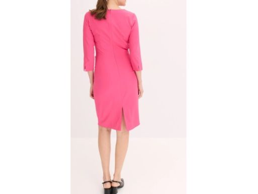 B.P.C sukienka różowa z przewiązaniem ^36