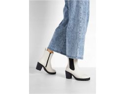 B.P.C botki perłowy mat modne r.41