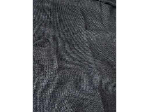 B.P.C bluzka dzianinowa ciemno szara z bufiastymi rękawami ^32/34