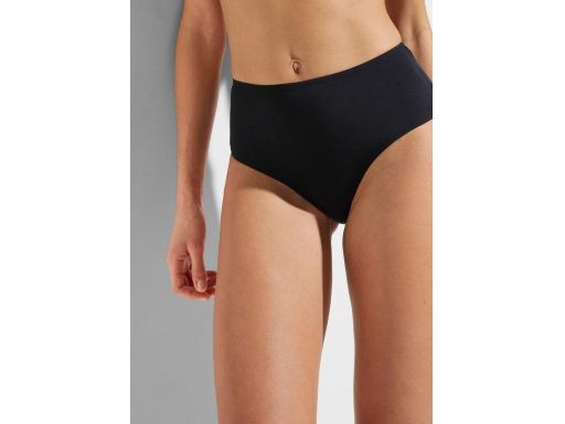 B.P.C czarne bikini asymetryczne na fiszbinach r.38 (75C)