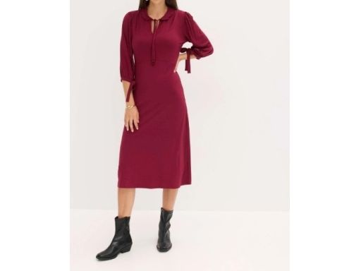 B.P.C sukienka midi bordowa r.48/50
