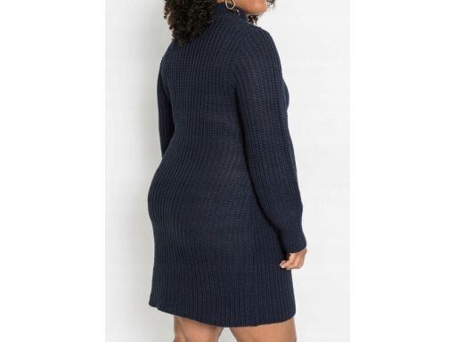 B.P.C sukienka dzianinowa granatowa ^40/42