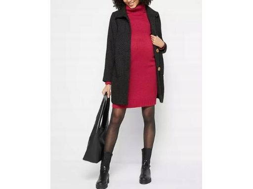 B.P.C dzianinowa ciążowa sukienka czerwona r.44/46