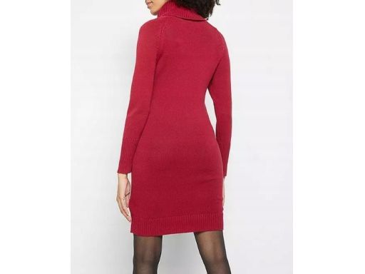 B.P.C dzianinowa ciążowa sukienka czerwona r.44/46
