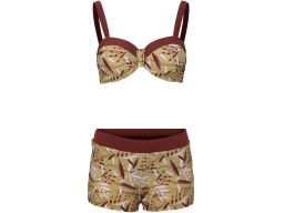 B.P.C bikini na fiszbinach z bokserkami r.40(80D)