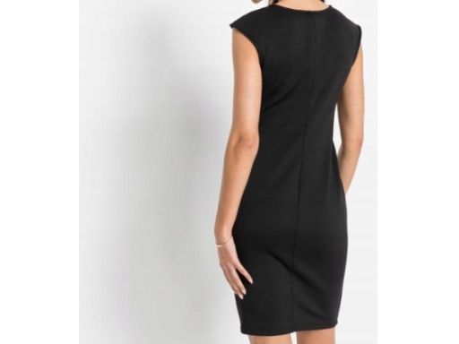 B.P.C sukienka czarna z wycięciami 36/38.