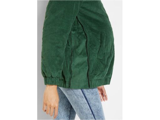 B.P.C kurtka ciążowa butelkowa zieleń z panelem dla dziecka ^46