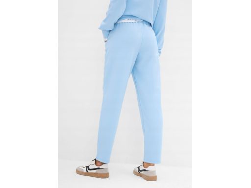 B.P.C wygodne spodnie niebieskie z elastyczną gumą w pasie ^36/38