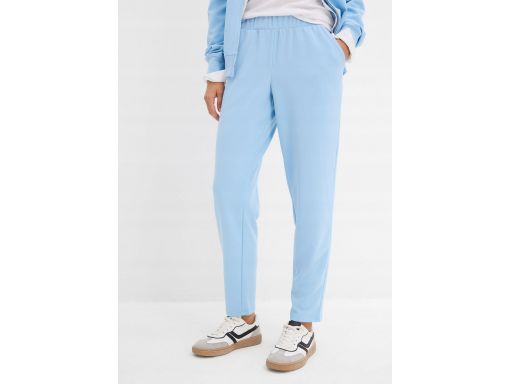 B.P.C wygodne spodnie niebieskie z elastyczną gumą w pasie ^36/38