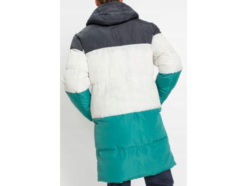 B.P.C długa kurtka męska pikowana z kapturem ^58