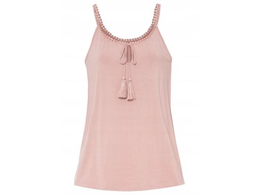 B.P.C top brudny róż z troczkami r.36/38
