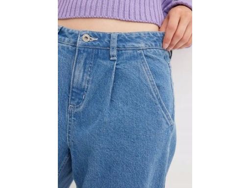B.P.C jeansy wide leg modne damskie r.52