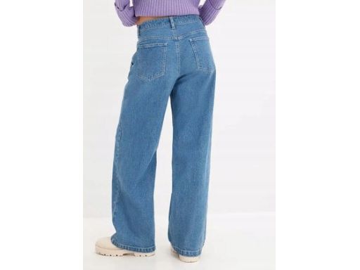 B.P.C jeansy wide leg modne damskie r.52