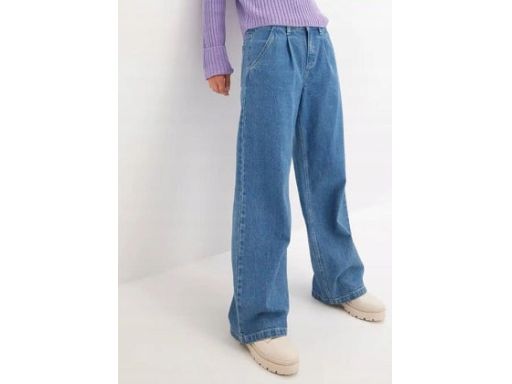 B.P.C jeansy wide leg modne damskie r.52
