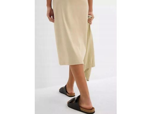 B.P.C sukienka dresowa beżowa bawełniana ^40/42