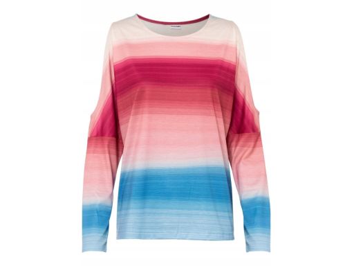 Bluzka kolorowa odkryte ramiona r.44/46