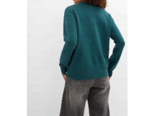 B.P.C sweter rozpinany w serek morski r.40/42