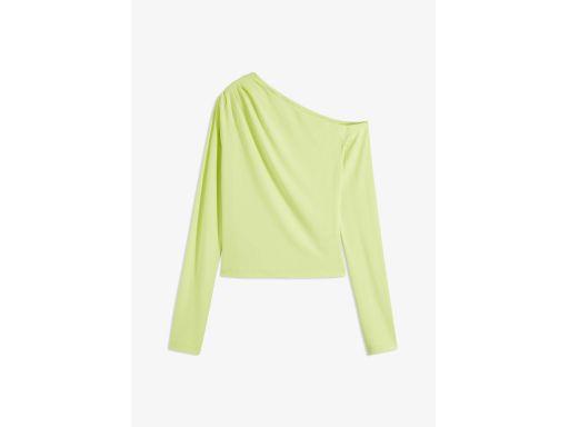 B.P.C bluzka asymetryczna limonkowa ^52/54