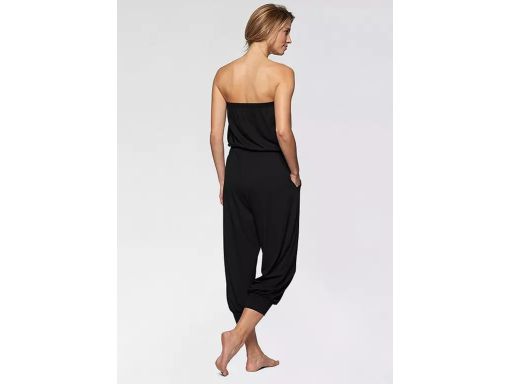B.P.C kombinezon dżersejowy czarny letni z odkrytymi ramionami r.40/42