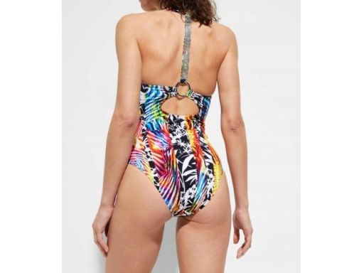 B.P.C kostium kąpielowy kolorowy we wzory 46.