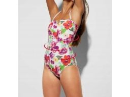 B.P.C kostium jednoczęściowy w kwiaty 50.