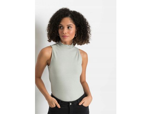 B.P.C bluzka prążkowana bez rękawów ^40/42