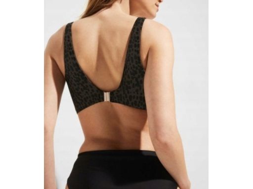 B.P.C bikini we wzory czarno-ciemnozielone r.46