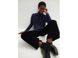 B.P.C golf welurowy prążkowany imitacja sztruksu r.48/50