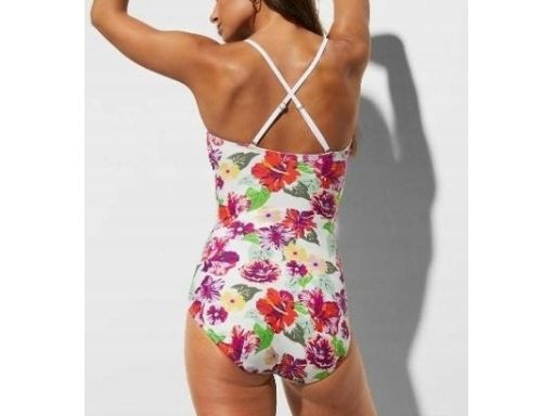 B.P.C kostium jednoczęściowy w kwiaty r.48