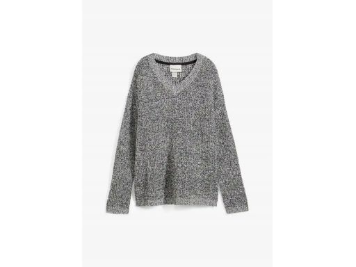 B.P.C sweter melanż dekolt w serek 52/54.