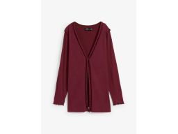 B.P.C kardigan cienki bordowy 48/50.