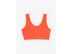 B.P.C biustonosz sportowy bezszwowy pomarańczowy S.