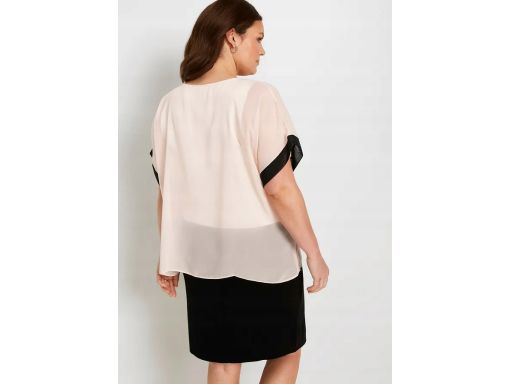 B.P.C sukienka z szyfonem we wzory r.38