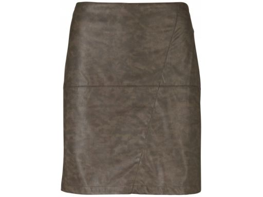 B.P.C spódnica z eko skóry brązowa cieniowana 36.