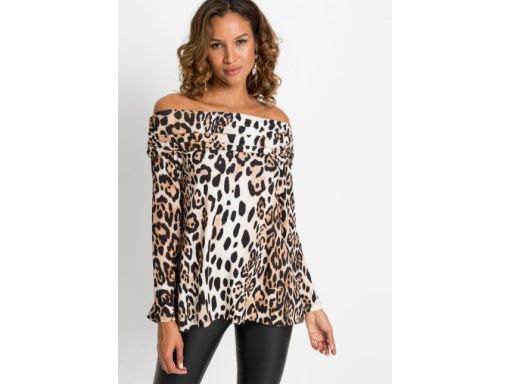 B.P.C bluzka w cętki modna r.40/42