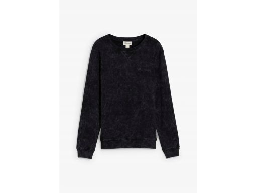 B.P.C męska bluza czarna z efektem sprania r.3XL