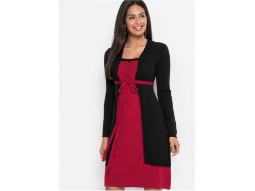 B.P.C sukienka dzianinowa z narzutką 2w1 ^40/42