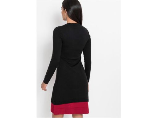 B.P.C sukienka dzianinowa z narzutką 2w1 ^40/42