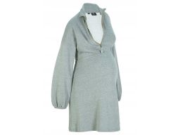 B.P.C sukienka ciążowa dresowa szara ^36/38