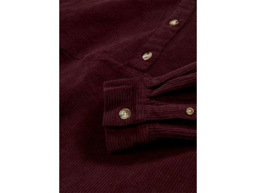 B.P.C sztruksowa sukienka bordowa czerwień klonowa r.44