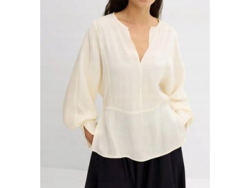 B.P.C satynowa śmietankowa bluzka 46.