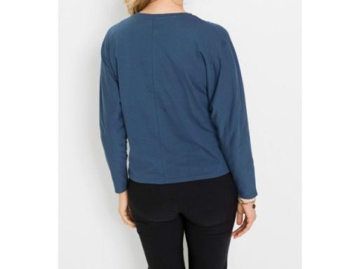 B.P.C bluzka granatowa z nadrukiem r.40/42