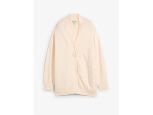 B.P.C kardigan beżowy na jeden guzik 56/58.