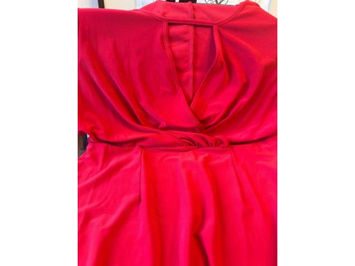 B.P.C Czerwona sukienka z dżerseju ^36/38