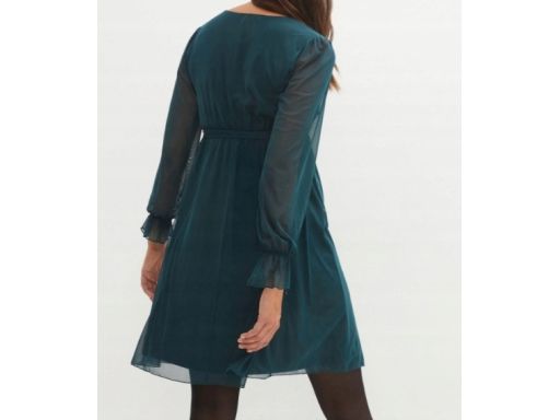 B.P.C sukienka ciążowa z siateczki butelkowa zieleń r.36/38