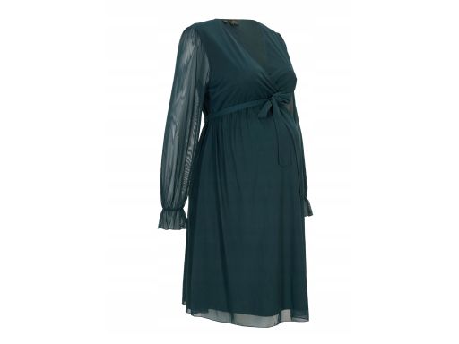 B.P.C sukienka ciążowa z siateczki butelkowa zieleń r.36/38