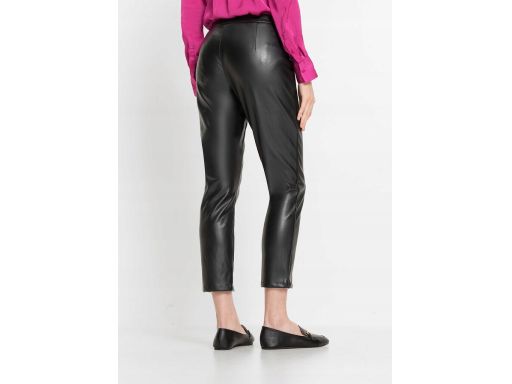 B.P.C spodnie ze sztucznej skóry z rozcięciem ^38